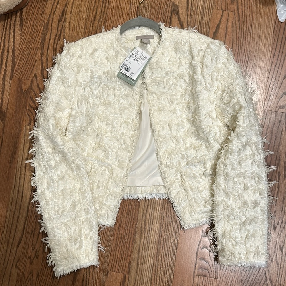 H&M fringe lady jacket